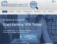 Tablet Screenshot of oblinvestments.com